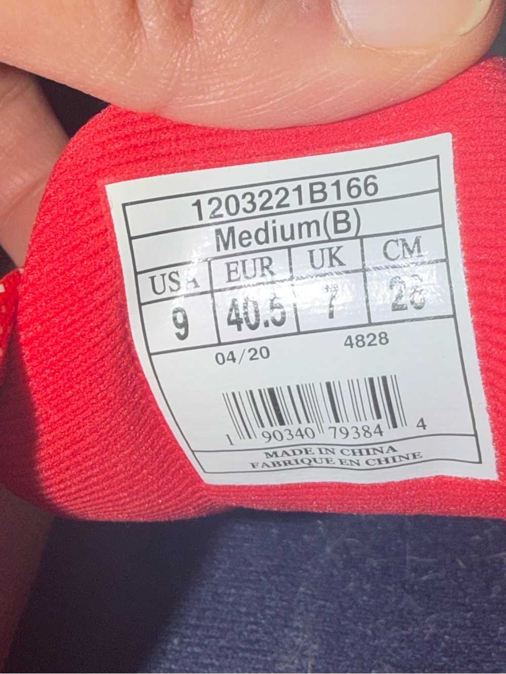 Brooks Launch 7 USA Red White Blue Running Shoe Womens Size 9 US EUC training - Picture 10 of 11